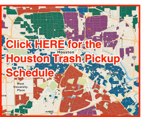 houston tree waste pickup schedule.